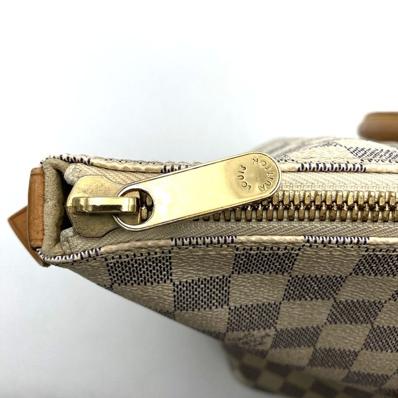 Louis Vuitton N51185 Saleya MM Tote Bag Beige Damier Azure Canvas Women Fashion