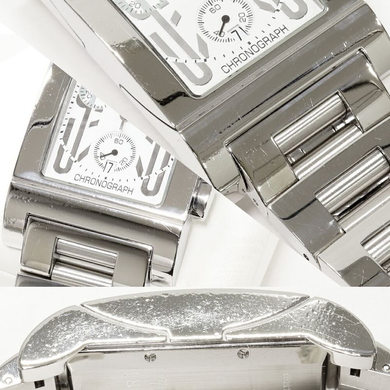 Bulgari Rettangolo Chrono Rtc49s Men's