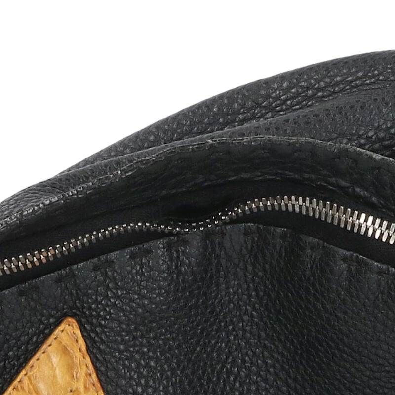 Fendi 7vz012 Selleria Leather Backpack Men's