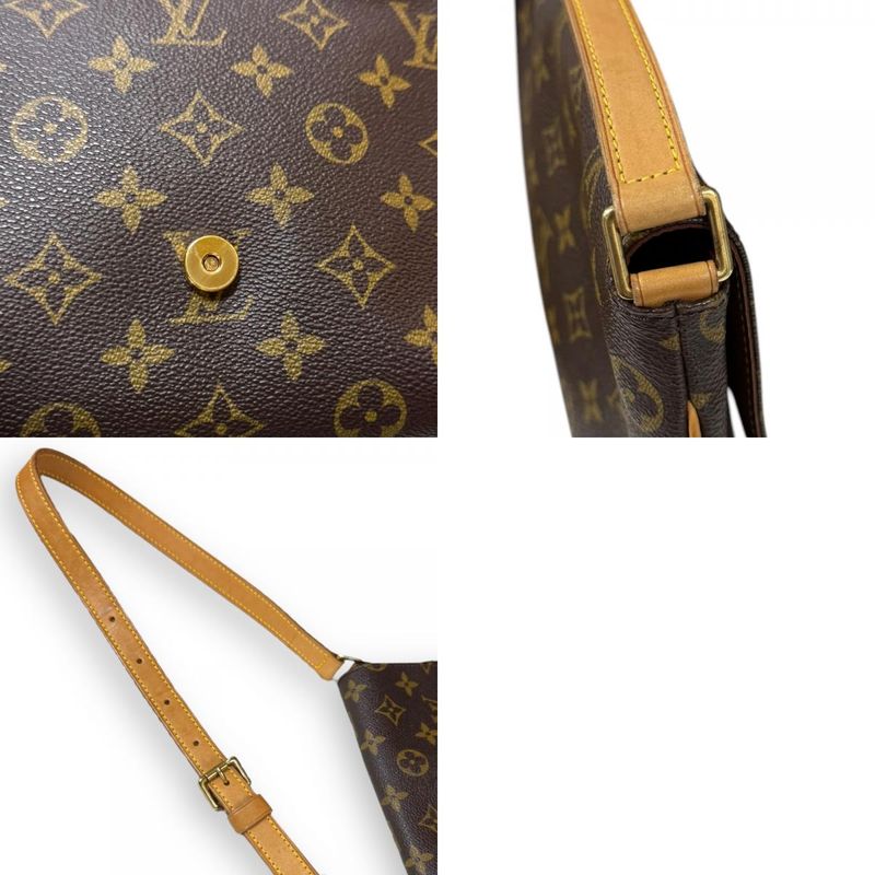 Louis Vuitton Musette Tango Short Monogram Shoulder Bag Monogram Canvas M51257