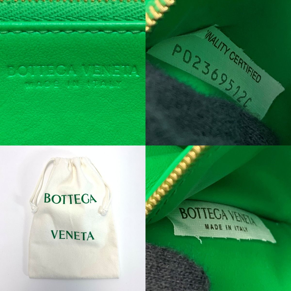Bottega Veneta Maxi Intrecciato Lamb Leather Paraquito Round