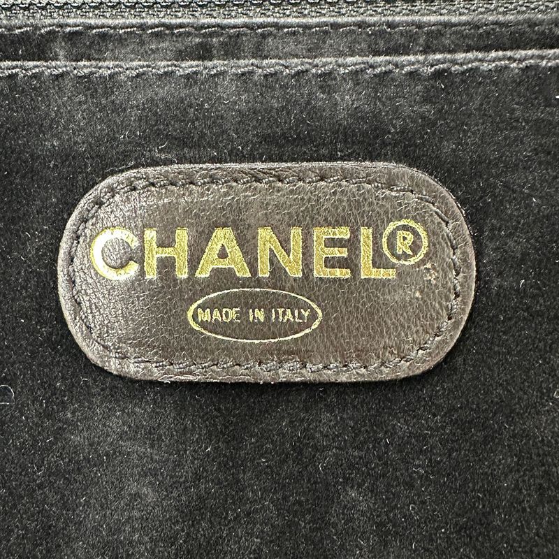 Chanel Bag Women's Branded Handbag Matelasse Leather Black Gold Hardware Vanity