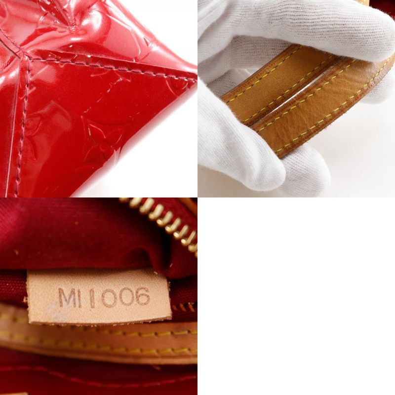 Louis Vuitton Reed PM M91990 Monogram Vernis Pomme D'amour Red Mi1006 Ladies