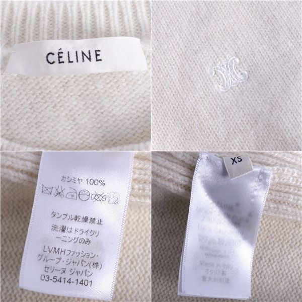 Celine Knit Phoebe Period Sweater Cashmere Top