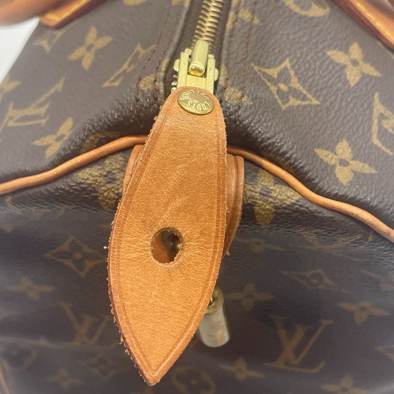 Louis Vuitton Monogram Speedy 30 M41526 Handbag Brown Preowned 005440