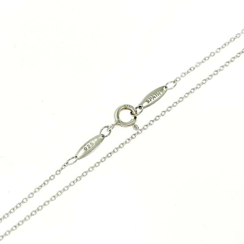 Tiffany & Co Tiffany & Co Silver Elsa Peretti Open Heart Necklace 2.9g 925