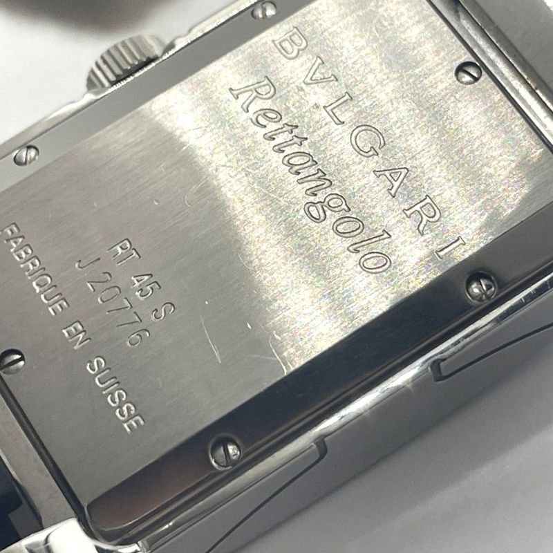 Bvlgari Rettangolo Bvlgari Rettangolo Rt45s Date Automatic Working Condition