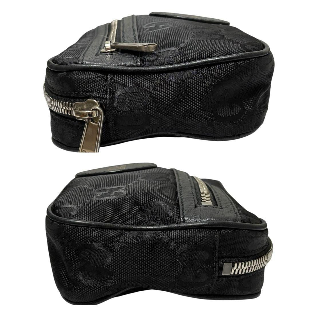 Gucci GG Supreme Off The Grid Waist Bag Belt Bag Pouch Mens Black