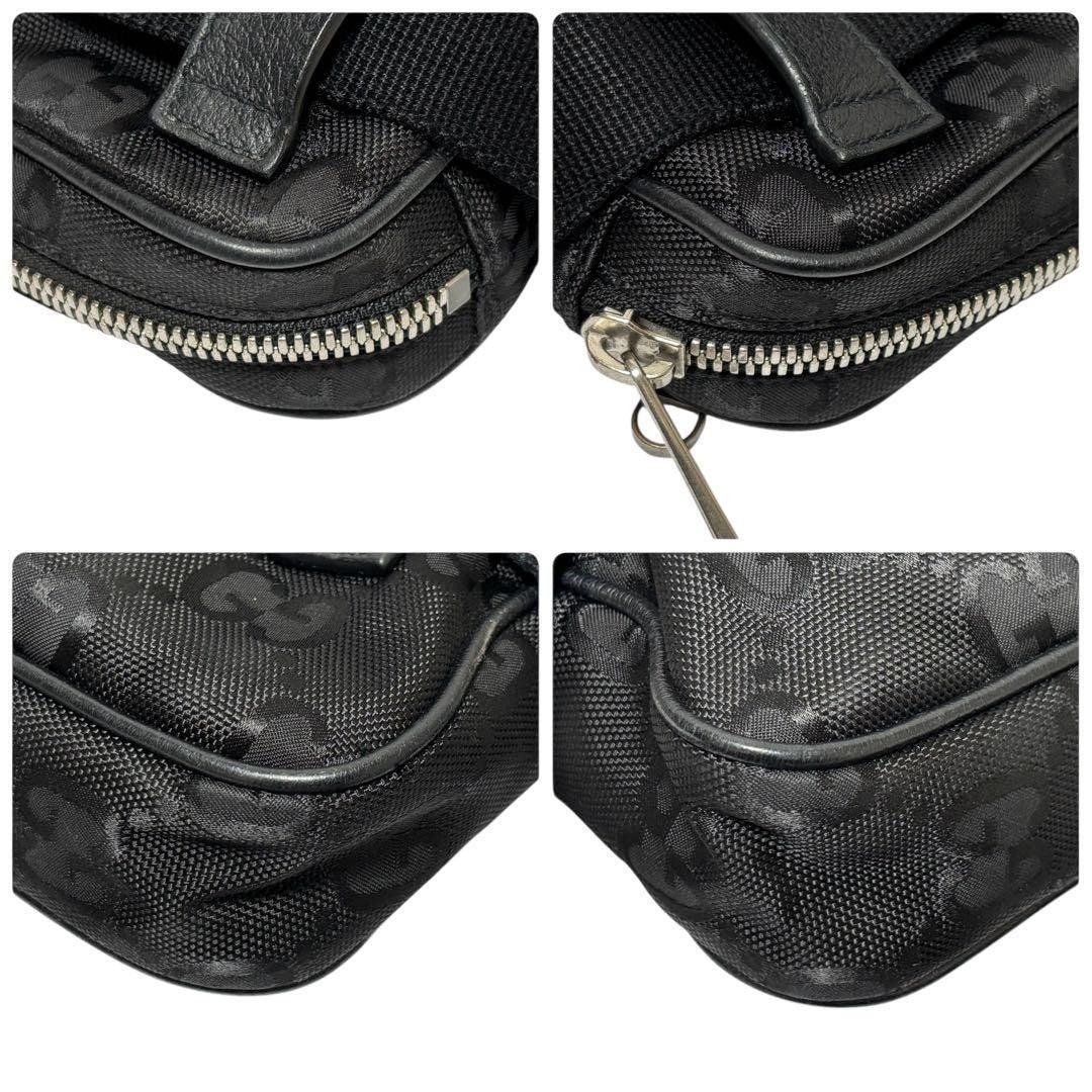 Gucci GG Supreme Off The Grid Waist Bag Belt Bag Pouch Mens Black