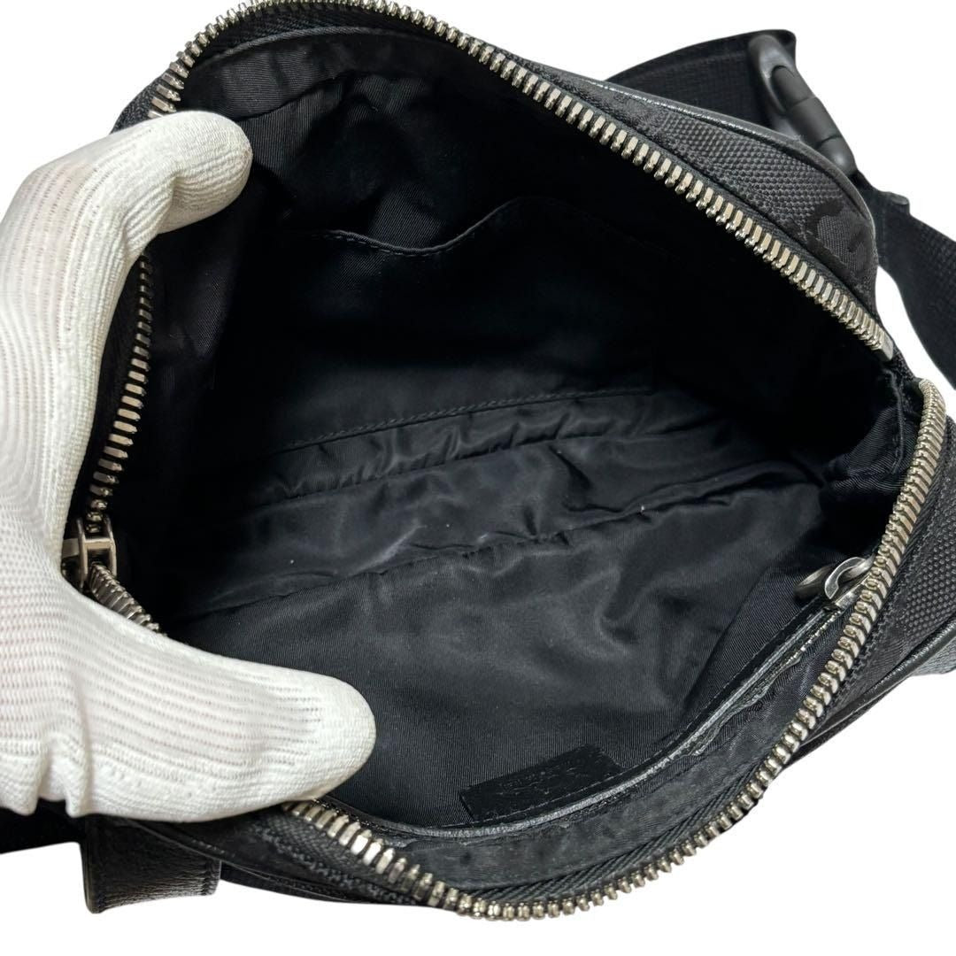 Gucci GG Supreme Off The Grid Waist Bag Belt Bag Pouch Mens Black