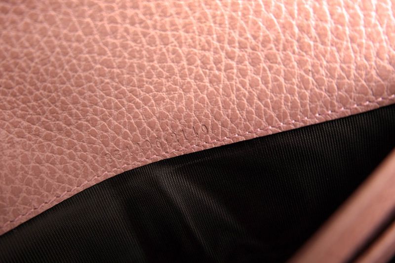 Gucci Long Wallet Women Leather Genuine Gray 354496 Swing with Coin Purse