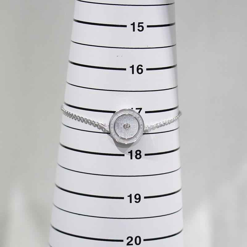 Harry Winston Hope Collection Bracelet Mother Of Pearl 18K White Gold Diamond