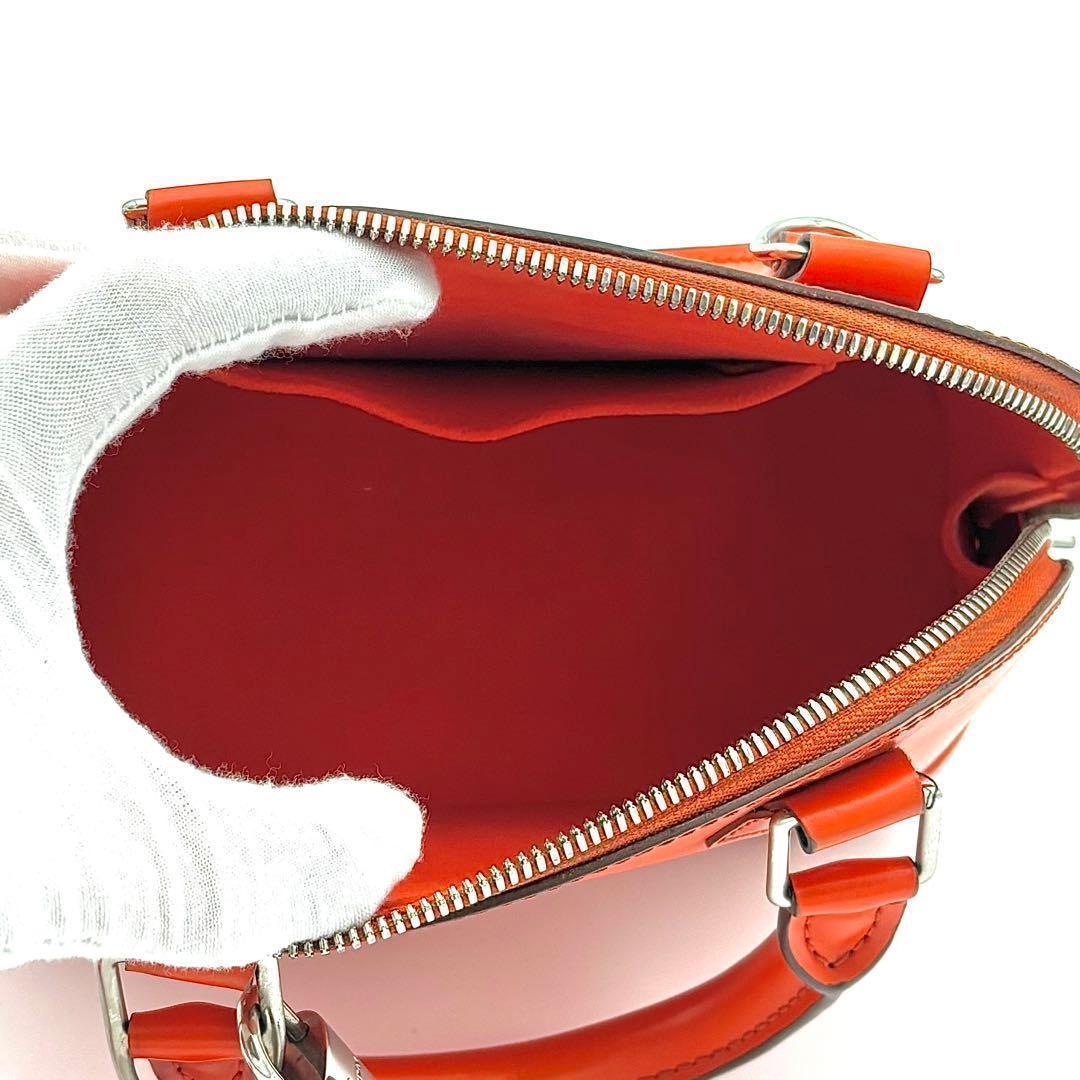 Louis Vuitton Handbag Bag 2-Way Epi Alma BB Orange — view 8