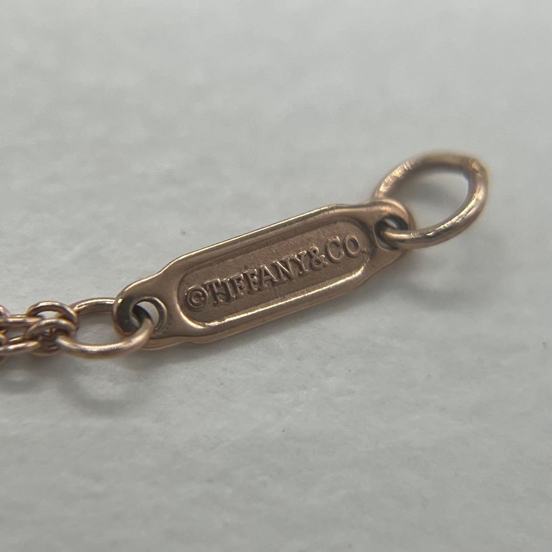 Tiffany & Co Infinity Double Chain Necklace Gold Rubedo — view 9
