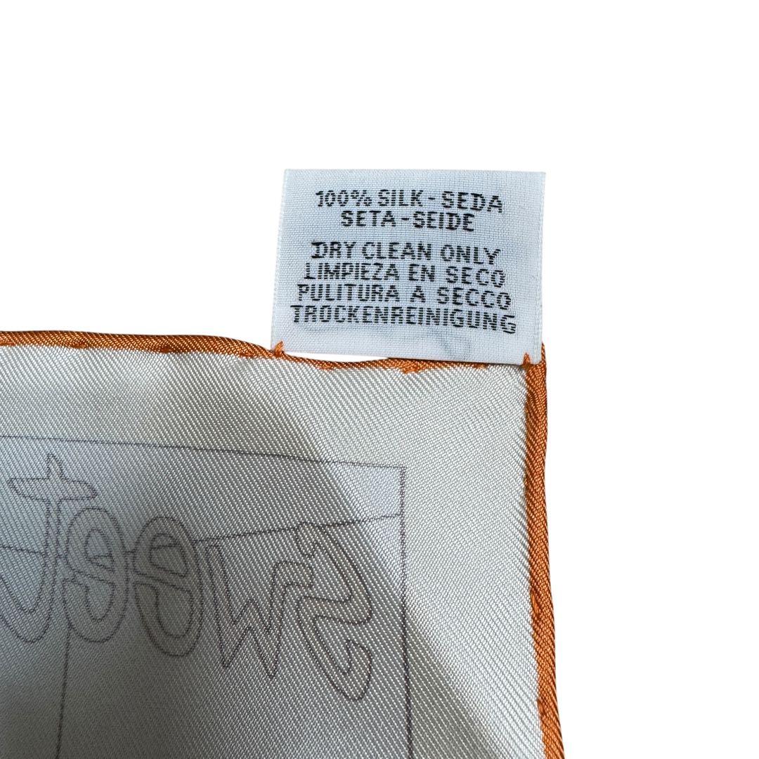 Hermes Carre 90 Scarf Favorite Places Baptiste Vilo Silk — view 7