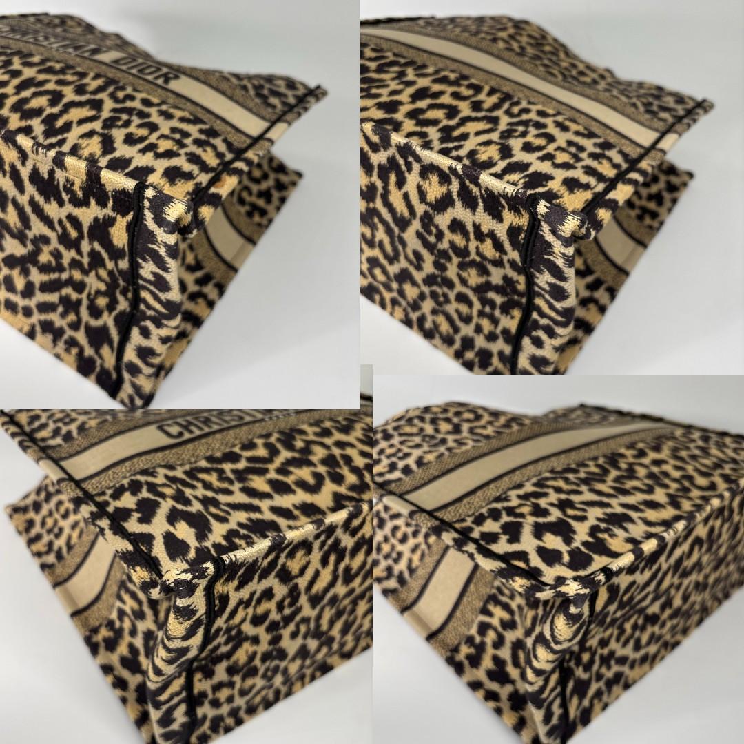 Dior Book Tote Large Leopard — view 9