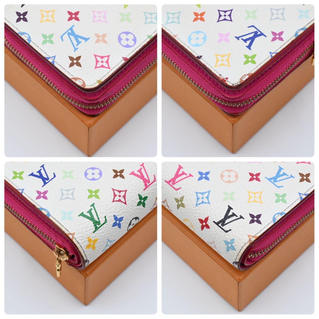 Louis Vuitton Bifold Wallet Portefeuille Lou Takashi Murakami Multicolor — view 8
