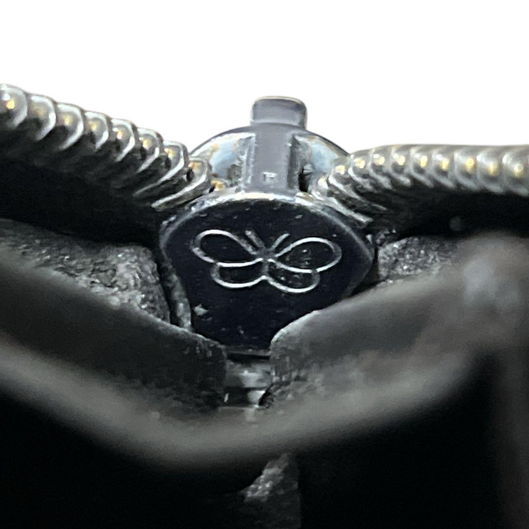 Bottega Veneta Coin Case Intrecciato Round Zip Dark Brown