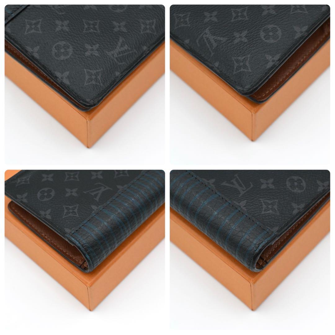 Louis Vuitton Monogram Portefeuille Brazza Patchwork Wallet — view 8
