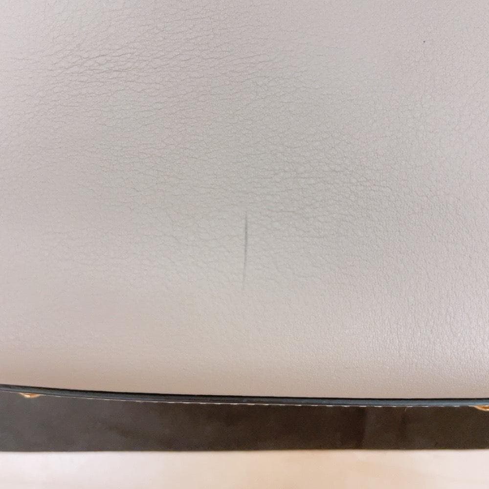 Fendi Peekaboo Tortola Gray Ju Beige Handbag — view 9
