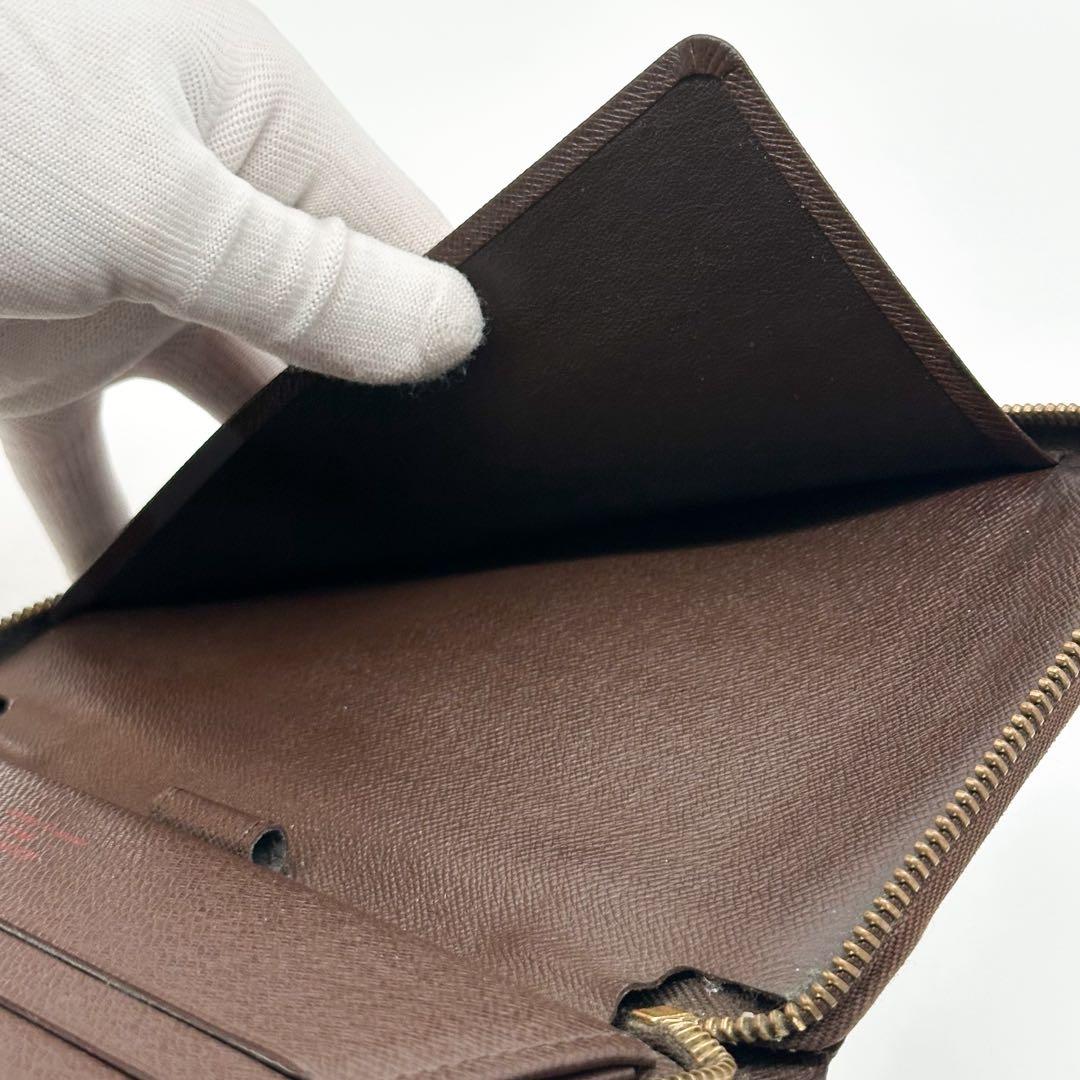 Louis Vuitton Zippy Organizer Damier Brown Wallet — view 9