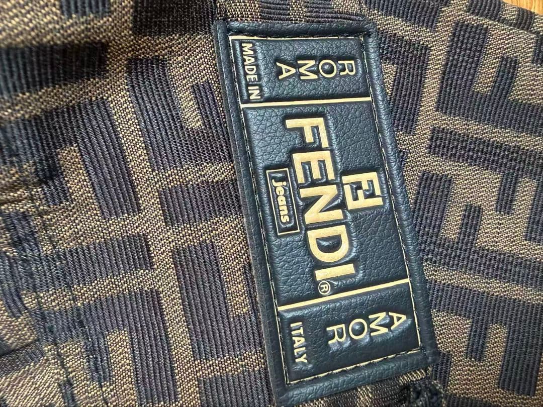 Fendi Zucca Pattern FF All Over Print Pants 34 — view 4