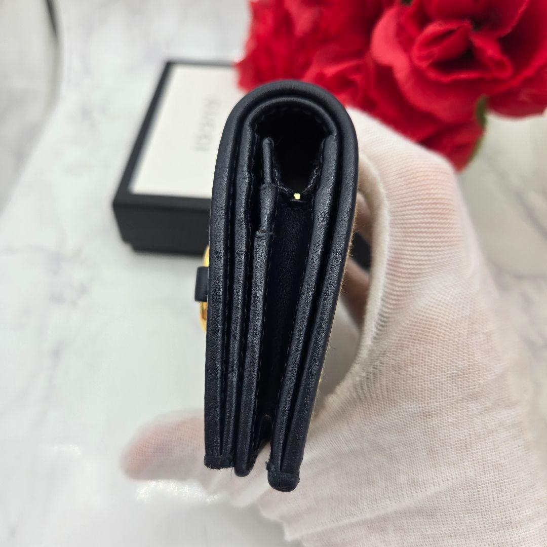 Gucci Bifold Wallet Horsebit Canvas — view 8