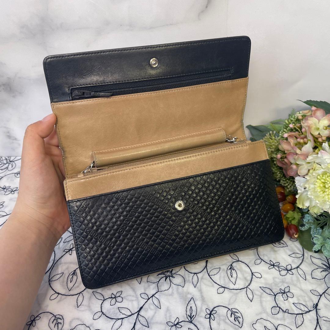 Chanel Chain Wallet Logo Shoulder Bag — view 9