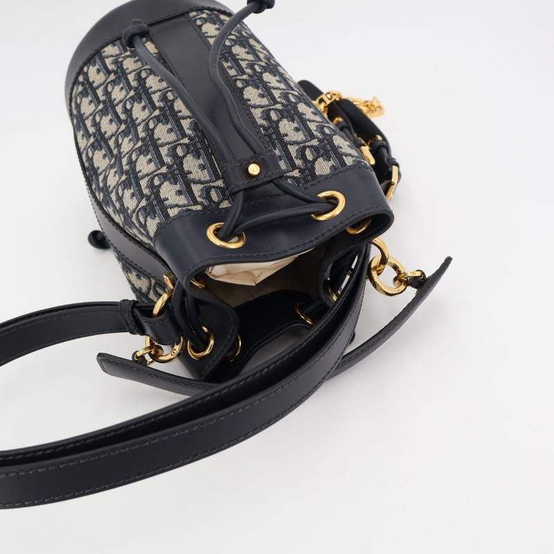 Christian DIOR Small Backpack Daypack Shoulder Handbag 3way