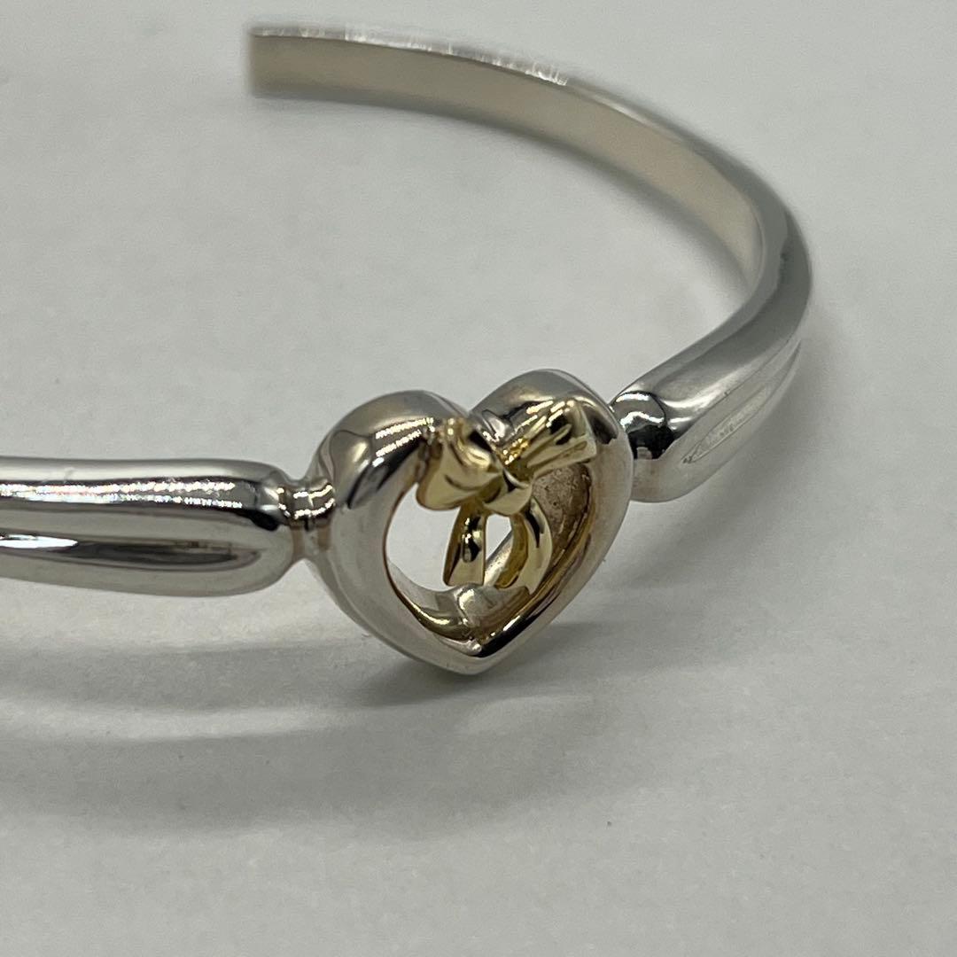 Tiffany & Co. Heart Ribbon Bangle YG