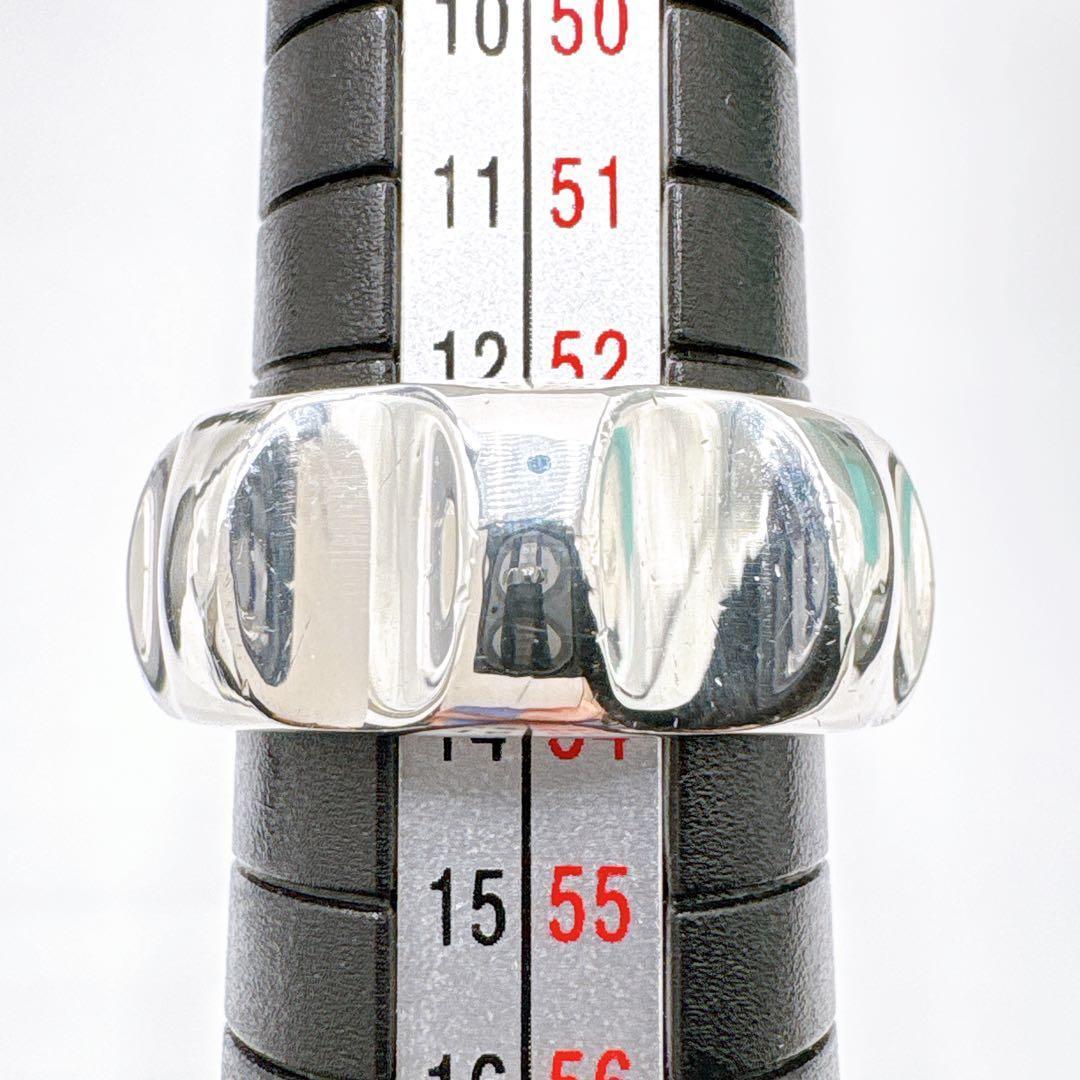 Tiffany & Co Groove Wide Ring #135 Silver