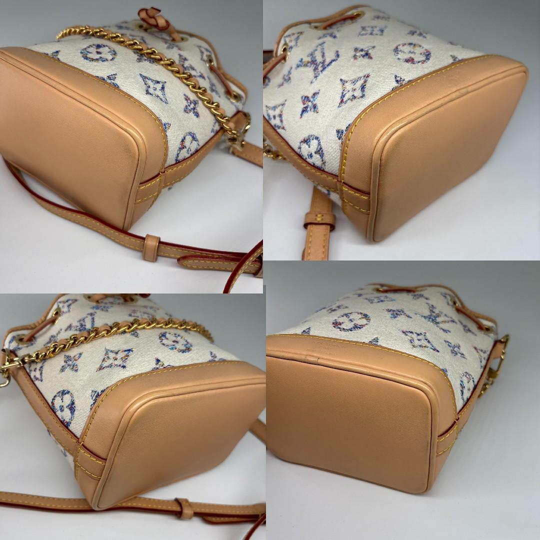 Louis Vuitton IC Monogram Jacquard Nano Noe Shoulder Bag — view 9
