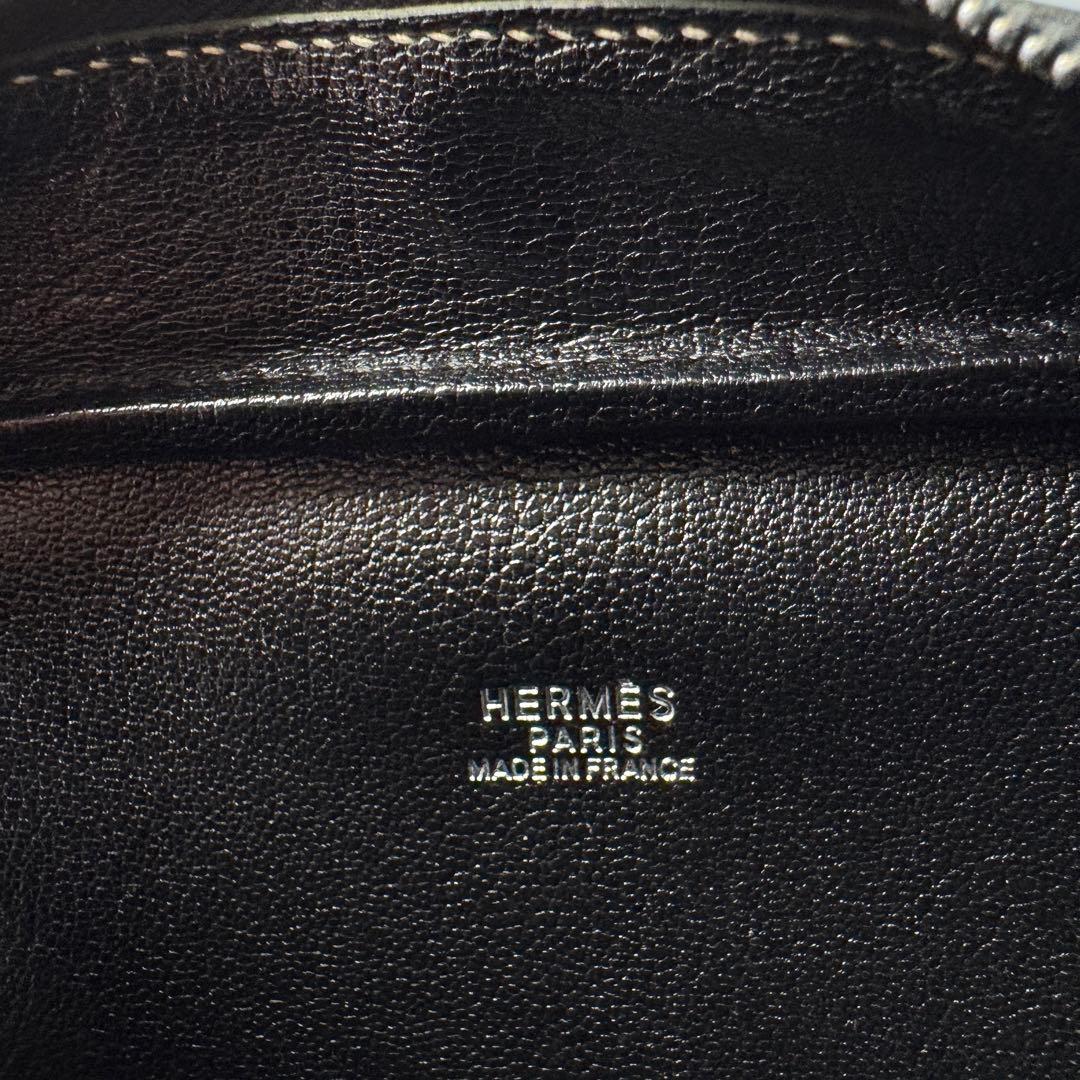 Hermes Mini Plume 20 Olympic Limited Silver Handbag — view 8