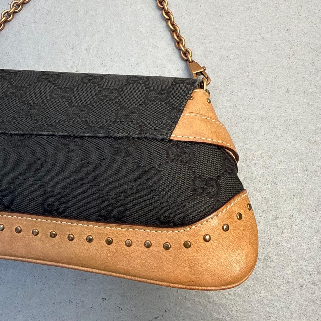 Gucci Tom Ford Era Horsebit Chain Clutch — view 8