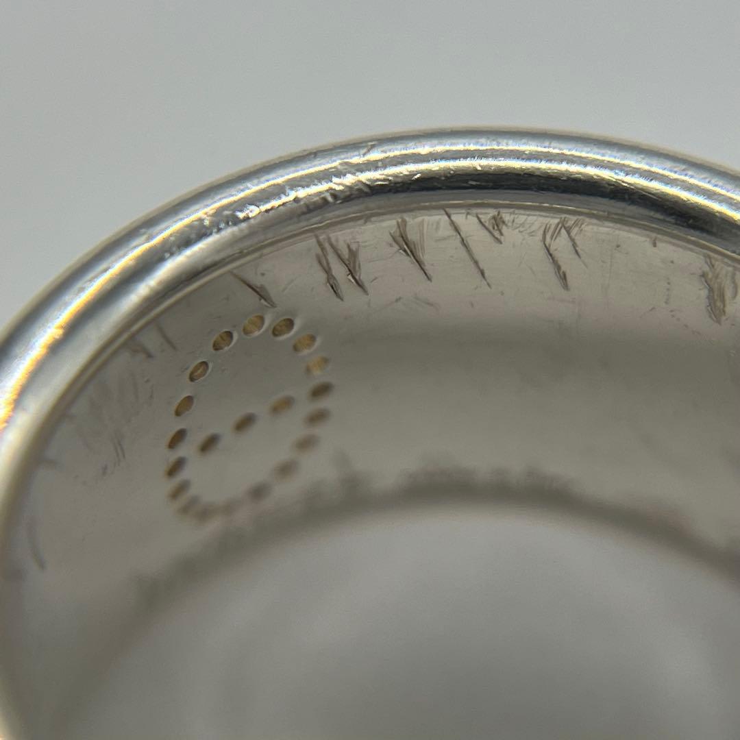 Hermes Eclipse Ribbon Ring Size 54 SV 925