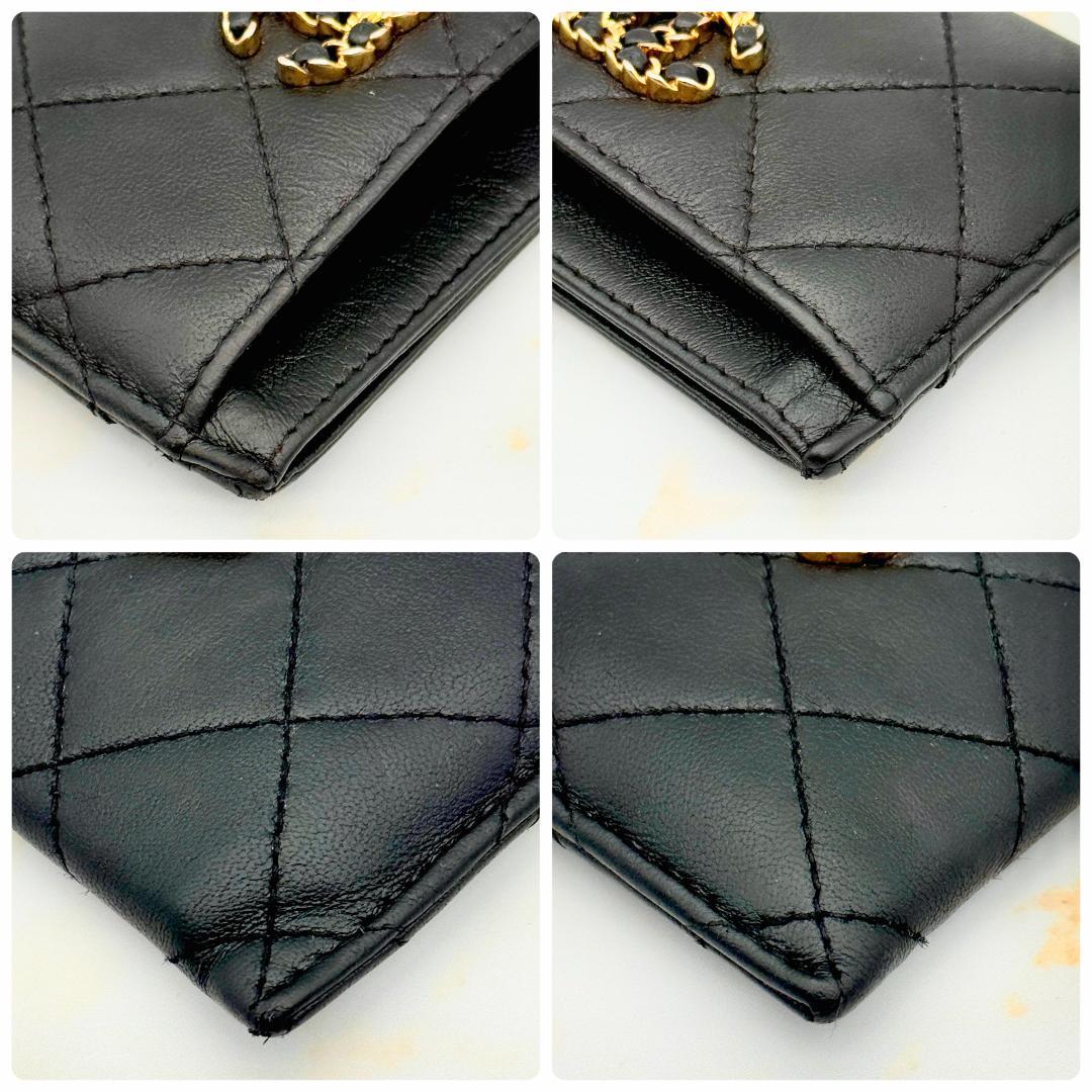 Chanel 19 Lambskin Card Case — view 9