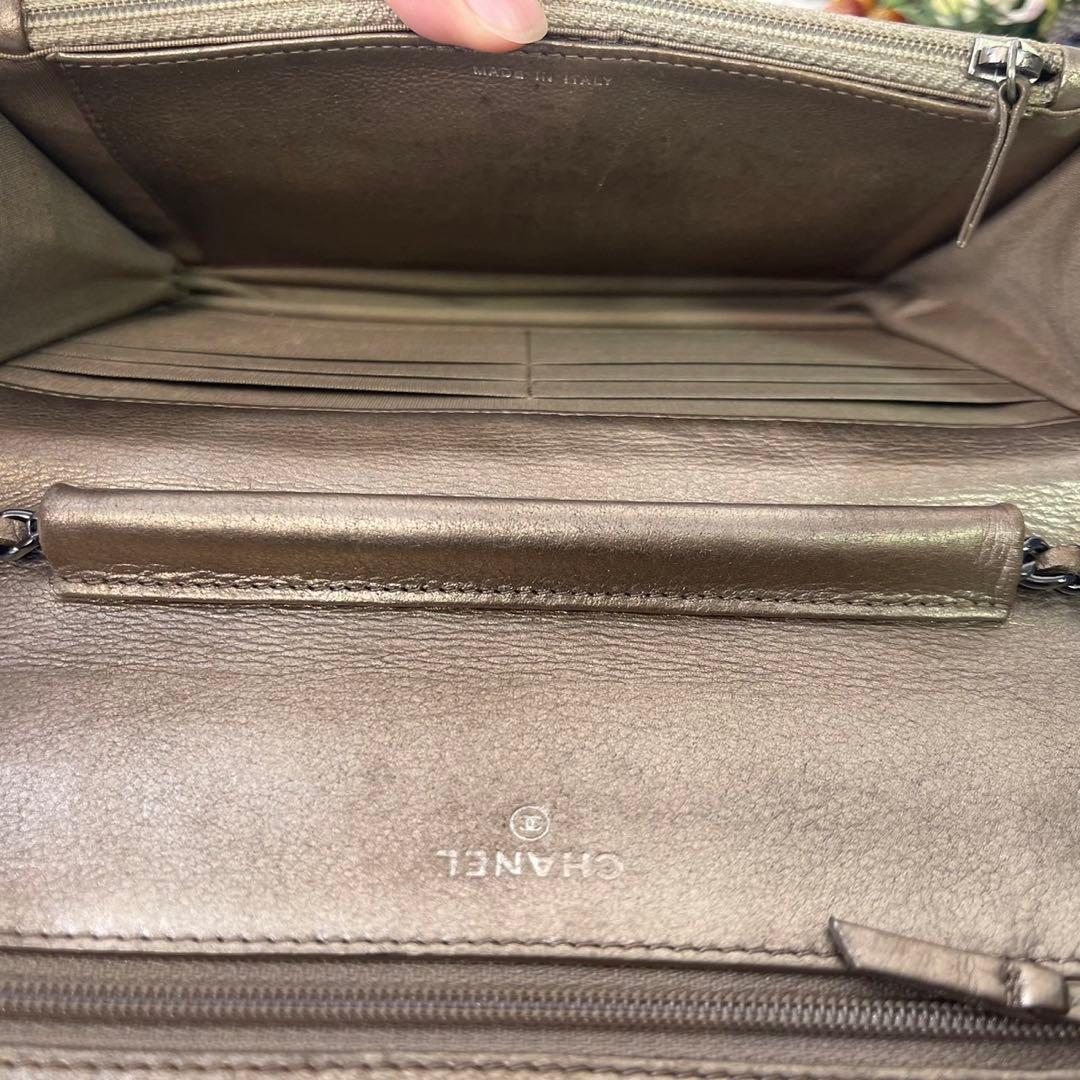 Chanel Chain Wallet Quilted — view 9