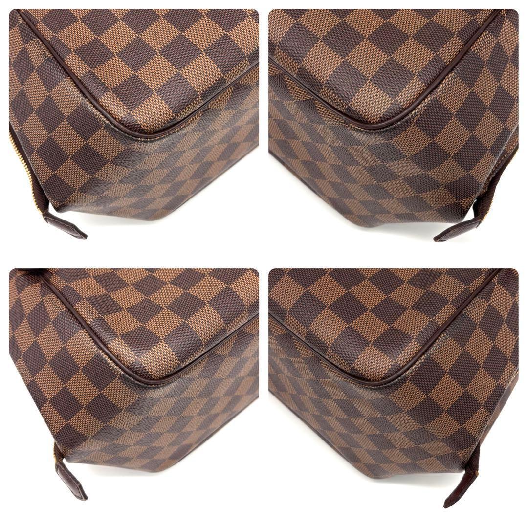 Louis Vuitton Damier Belem MM Tote Bag Brown — view 8