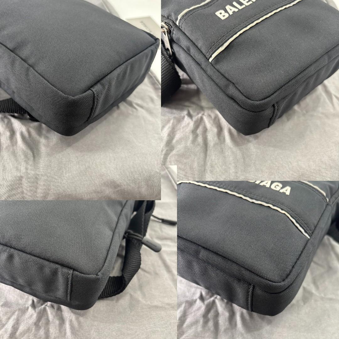 Balenciaga Sports Shoulder Bag Black with Certificate — view 8