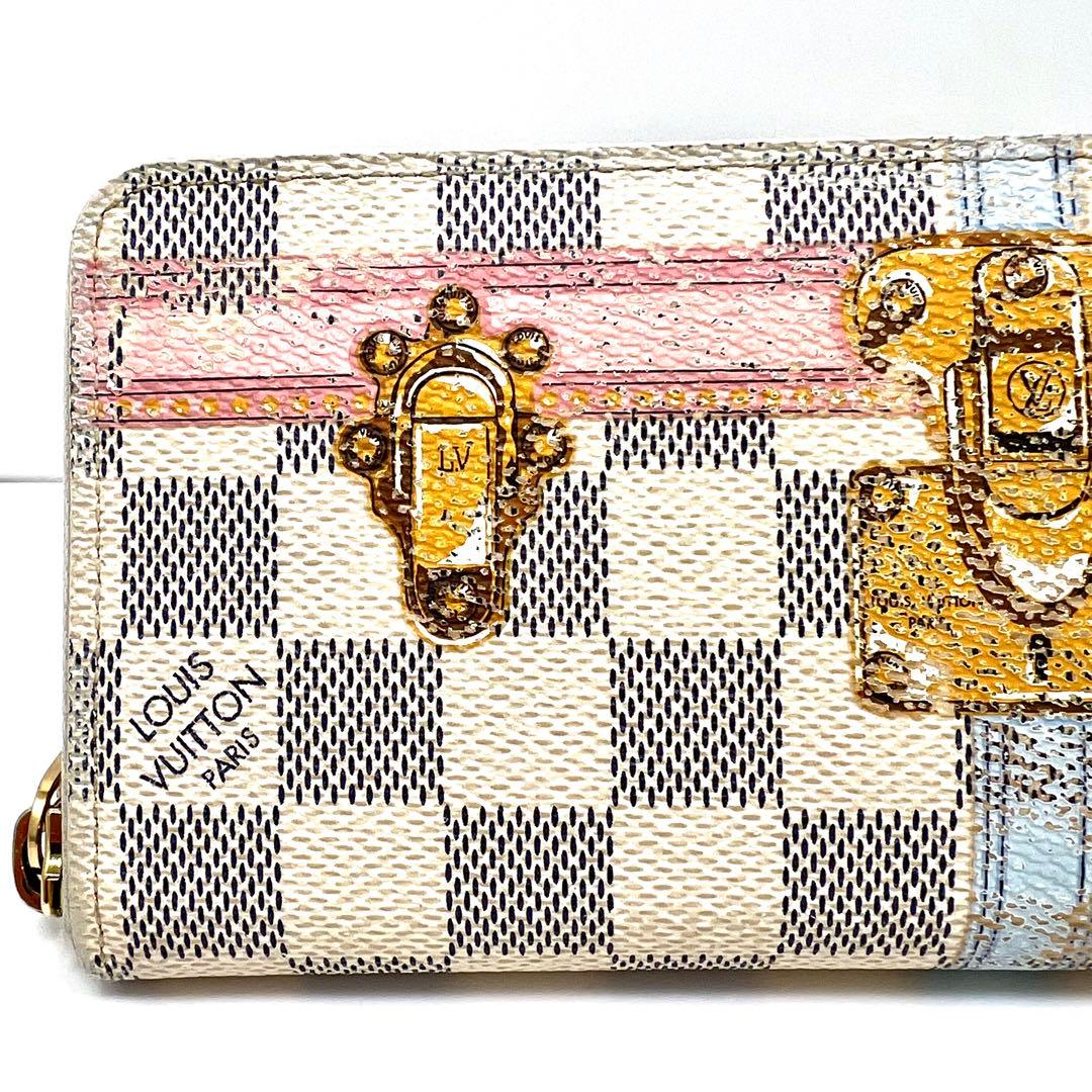 Louis Vuitton Damier Azur Portefeuille Clemence Summer Trunk — view 9