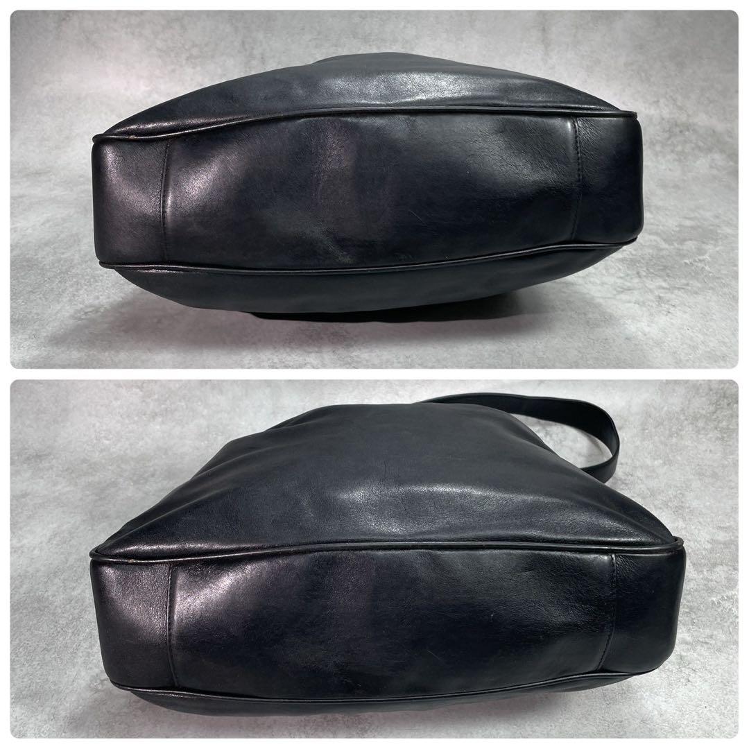 Gucci Shoulder Bag 2-Way Bamboo Black Leather — view 8