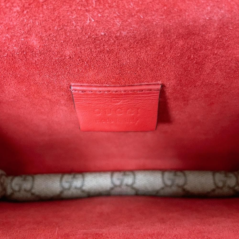 Gucci Dionysus Shoulder Bag Chain Red — view 9