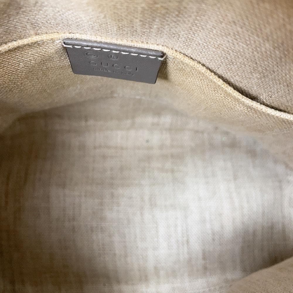 Gucci Micro Guccissima 2-Way Handbag Gray