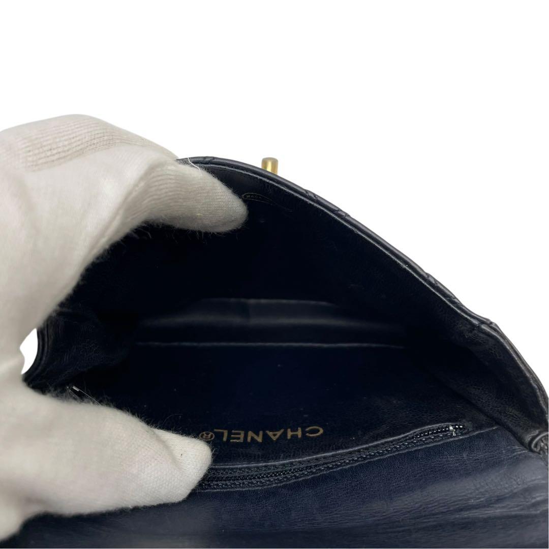 Chanel Bicolor Quilted Lambskin Waist Belt Bag — view 8