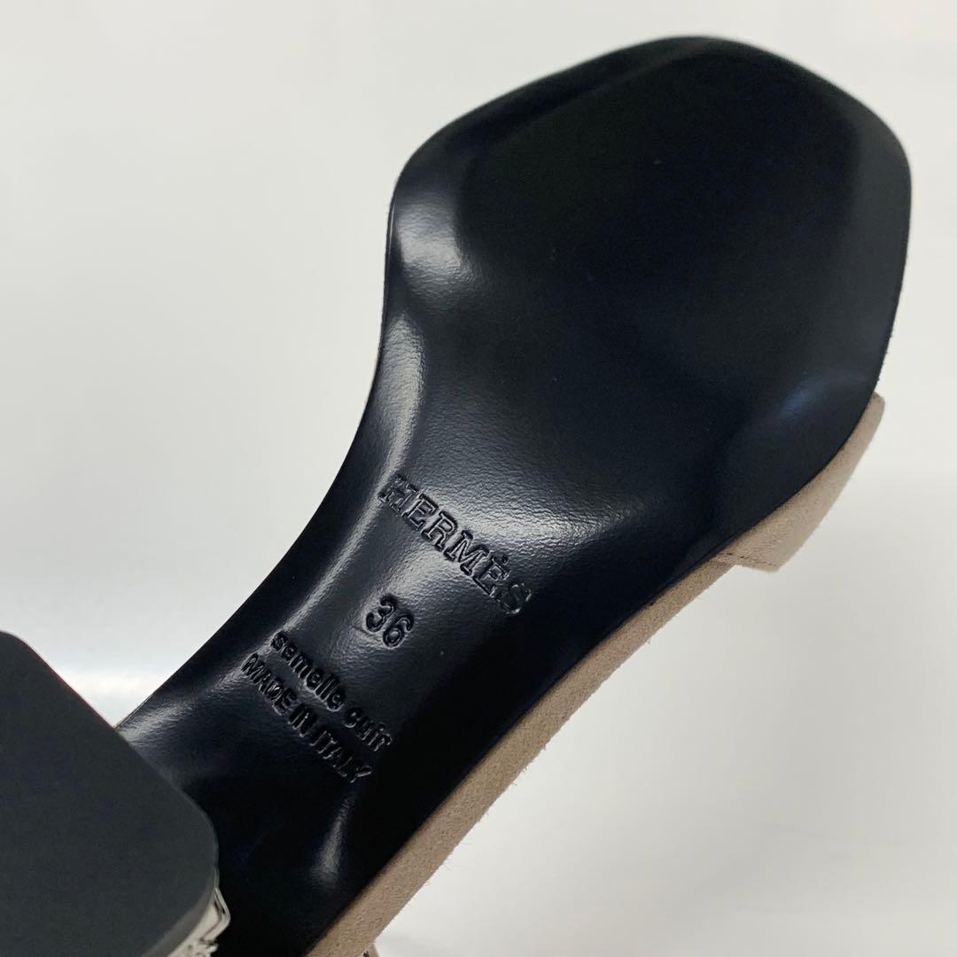 Hermes Gram 60 Chaine D'ancre Metal Sandals — view 9
