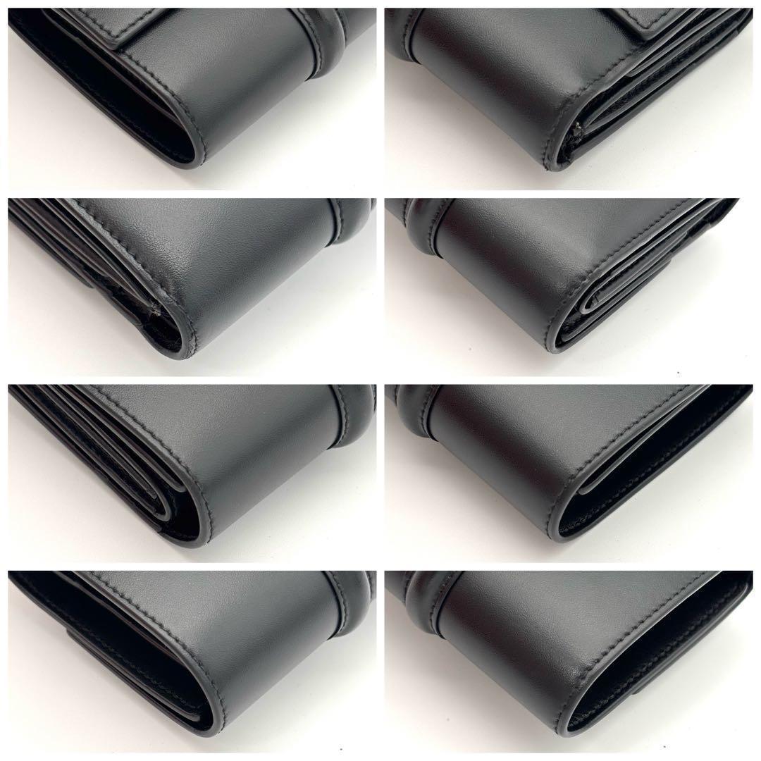 Celine Wallet Small Trifold Black — view 8