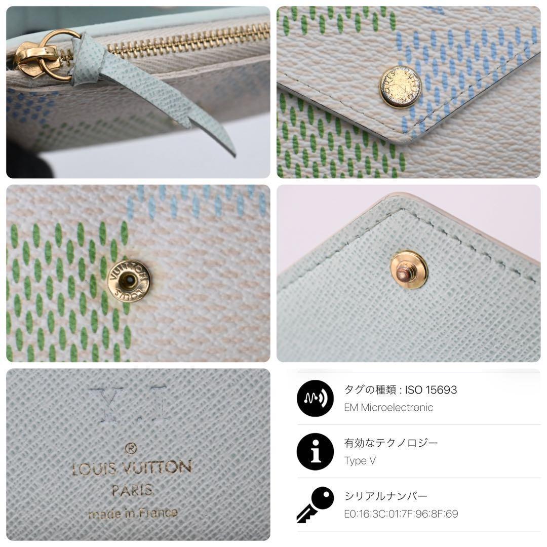Louis Vuitton Damier Licious Victorine Trifold Wallet — view 9