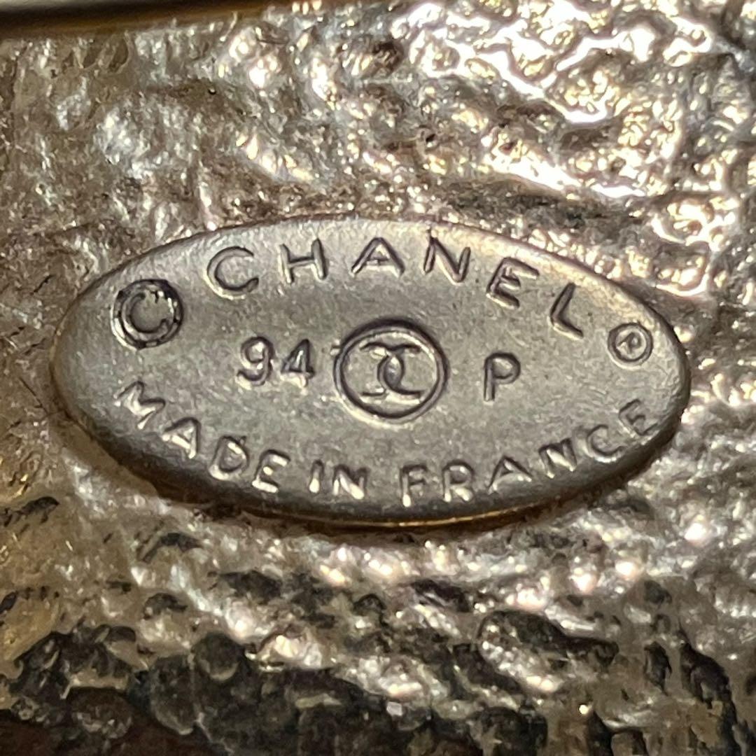 Chanel Gold 1994 Cross Brooch K_065