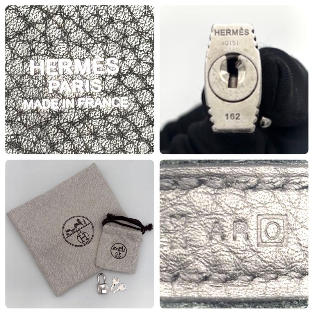 Hermes Picotin Lock MM Taurillon Clemence Black Handbag — view 8