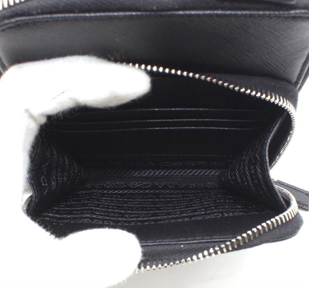 Prada Saffiano Smartphone Shoulder Phone Pouch Pochette — view 9